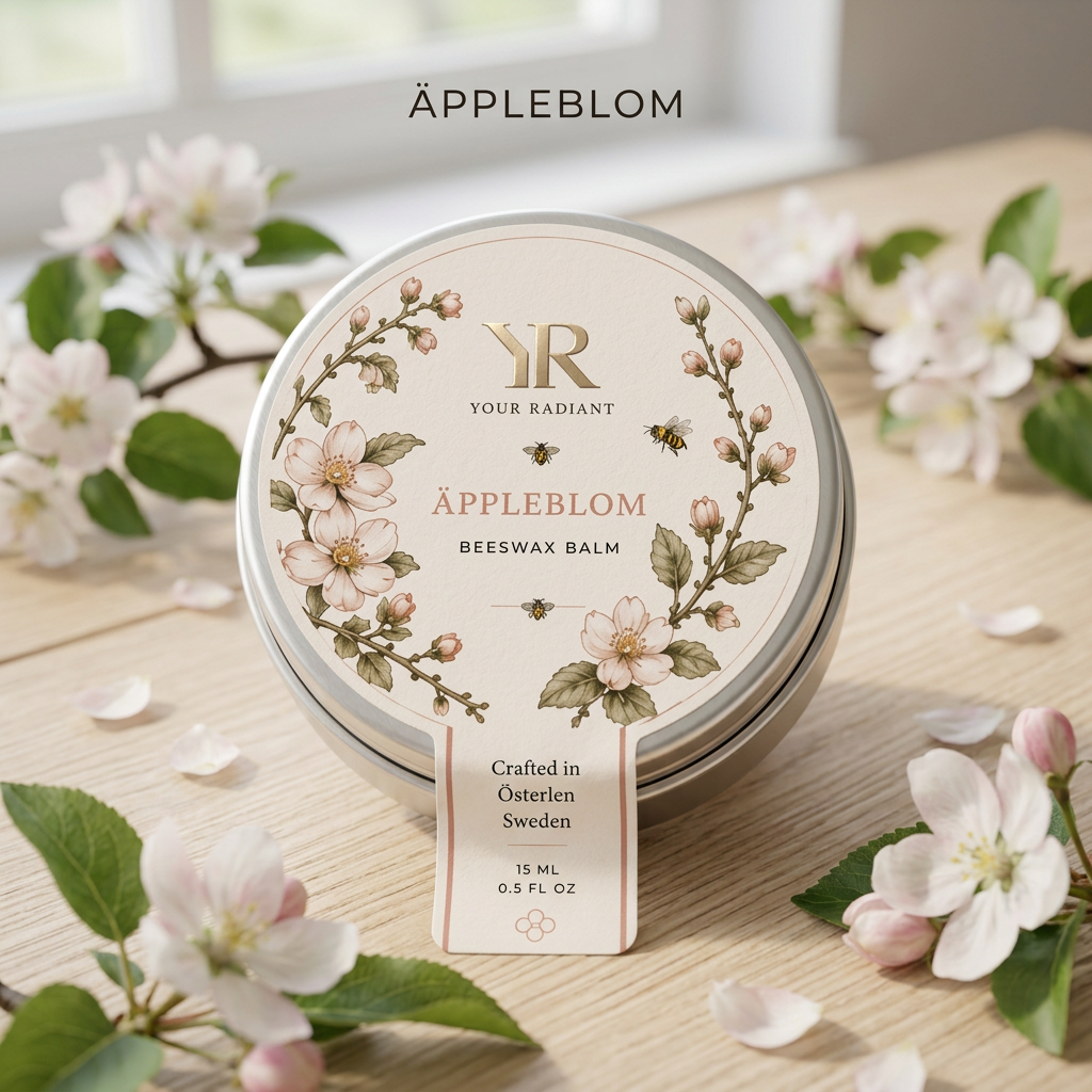 YR beeswax balm Apple Blossom