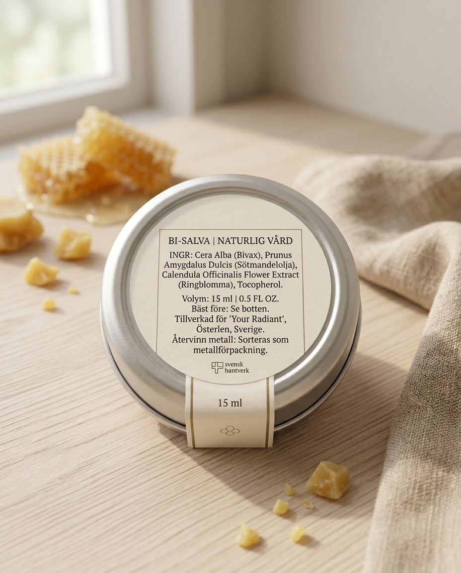 YR beeswax balm — Back