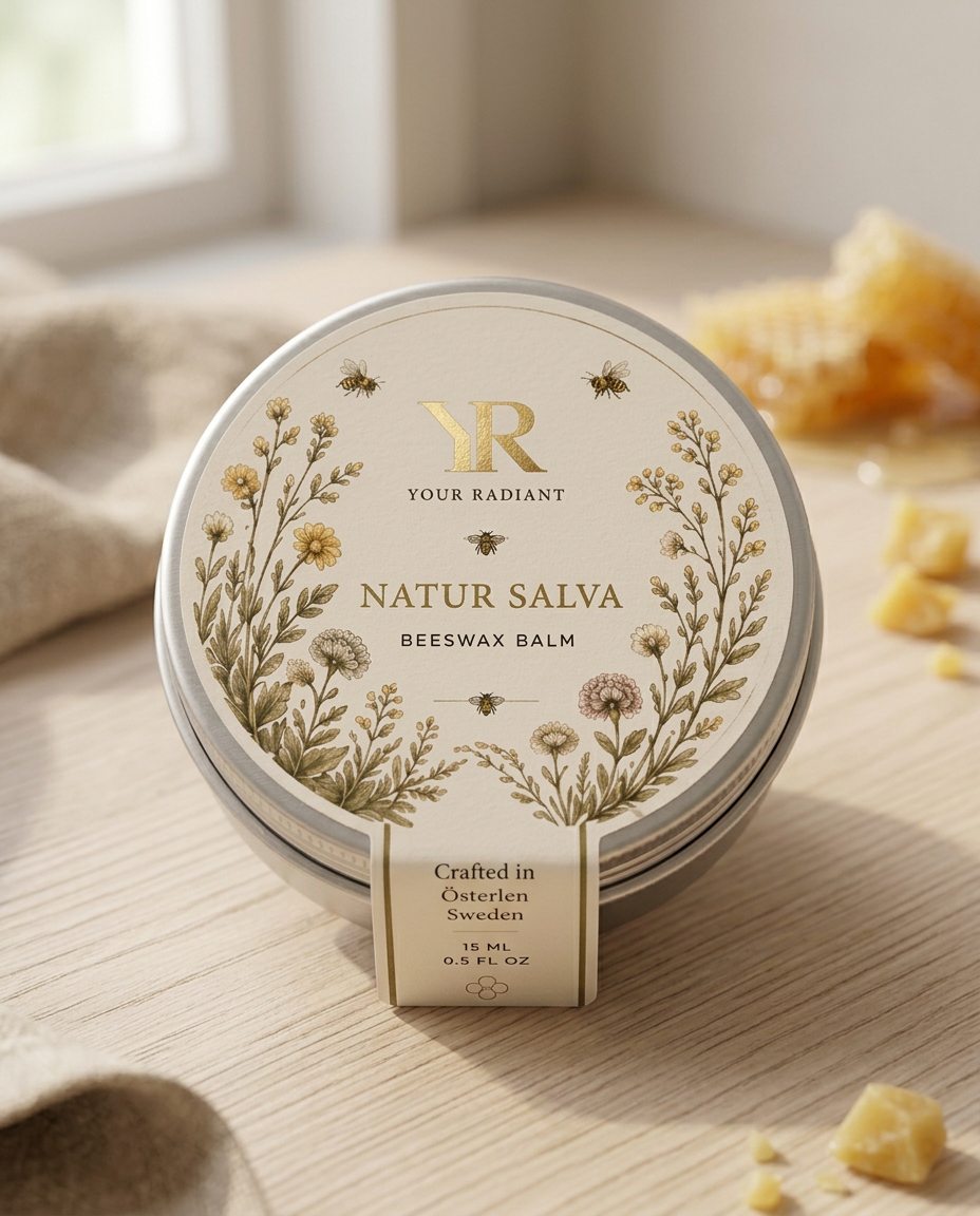 YR beeswax balm — Front